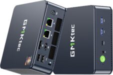 GMKtec M5 Plus Gaming Mini PC Ryzen 7 5825U (Upgraded 7430U/ 5700U), 32GB RAM 1TB SSD Dual NIC LAN 2.5GbE Desktop Computers Office Home, Triple 4K Display,...