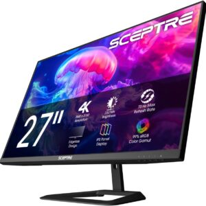 Sceptre New IPS 27-inch 4K Monitor 3840 x 2160 up to 70Hz Build-in Speakers 2025