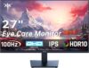 KTC 27 Inch QHD Computer Monitor, 2K 100Hz IPS Gaming Monitor, 1440P Frameless Eye Care PC Office Monitor with HDMI/DP, FreeSync & G-Sync, HDR10, VESA