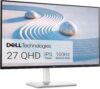 Dell S2725DS Monitor - 27 Inch, QHD (2560x1440) Display, 100Hz refresh rate, 1500:1 contrast ratio