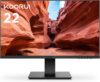 KOORUI 22 Inch Computer Monitor FHD 1080P 75Hz PC Screen VA Panel 3000:1 Contrast Ratio LCD Display with Adpitive sync (HDMI/VGA/VESA Compatible 75x75mm) Black 22N1