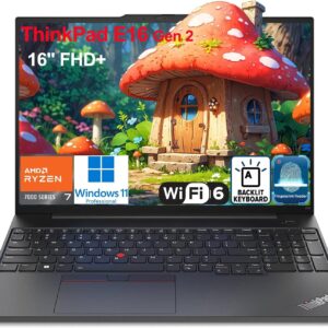 Lenovo ThinkPad E16 G2 16" FHD+ Business Laptop Computer