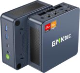 GMKtec Mini PC Gaming, K6 AMD Ryzen 7 7840HS Dual NIC LAN 2.5Gbps Desktop Computer, 32GB DDR5 (16GB*2) 1TB PCIe4.0 SSD, USB4.0, HDMI, DP, USB-C, WiFi 6E, BT 5.2