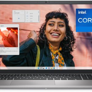 Dell Inspiron 15 3530 Laptop - 15.6-inch FHD (1920 x 1080) Touchscreen Display, Intel Core i7-1355U, 16GB DDR4 RAM, 1TB SSD, Intel Iris Xe Graphics, Windows 11 Home, 6-Months Migrate - Platinum Silver