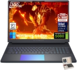 Alienware 18 Area 51 Gaming Laptop, NVIDIA RTX 5080, Intel Ultra 9 275HX Up to 5.4GHz, 18″ WQXGA 300Hz, Win11 Pro, Backlit KB, 4K Camera, WiFi 7, 64GB DDR5, 4TB SSD, W/Accessories