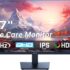 KTC 27 Inch Computer Monitor – QHD (2560 x 1440) Display, Up to 120Hz Monitor, IPS Panel, 123% sRGB, HDMI 2.0 x 2 & DP 1.4 x1, Adaptive Sync, Eye-Friendly Screen PC Monitors for Work Gaming, H27D9