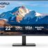 KOORUI 22 Inch Computer Monitor FHD 1080P 75Hz PC Screen VA Panel 3000:1 Contrast Ratio LCD Display with Adpitive sync (HDMI/VGA/VESA Compatible 75x75mm) Black 22N1