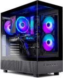 Skytech Gaming Azure 3 Desktop PC, Intel i5 14400F 2.5 GHz (4.7GHz), NVIDIA RTX 5060, 1TB NVMe SSD, 32GB DDR5 RAM 5200 RGB, 650W Gold PSU, Wi-Fi, Win 11