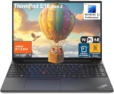 Lenovo ThinkPad E16 G2 Business Laptop Computer, 16″ FHD+, AMD 8-Core Ryzen 7 7735HS (Beat i7-1360P), 64GB DDR5, 1TB PCIe SSD, WiFi 6E, Fingerprint Reader, Backlit Keyboard, Windows 11 Pro, AZ-XUT