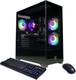 CyberPowerPC Gamer Master Gaming PC, AMD Ryzen 5 5500 3.6GHz, Radeon RX 6400 4GB, 16GB DDR4, 500GB PCIe Gen4 SSD, WiFi Ready & Windows 11 Home (GMA3100A)